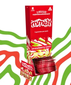 strawberry swirl mushroom gummies party pack